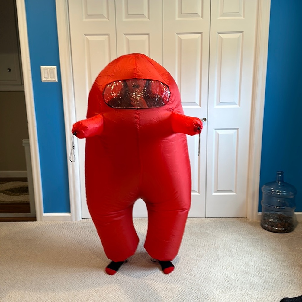 Among Us Red Imposter Halloween costume